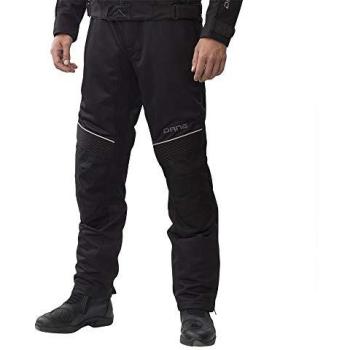 DANE Fano Herren Motorrad Textilhose Schwarz Größe 52
