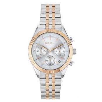 Reloj Breil Cronógrafo de Mujer con Pulsera de Acero Color Plata