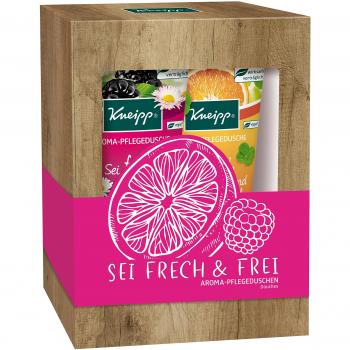 „Sei Frech, sei frei“ Duftwasser 200 ml – Geschenkset von Kneipp