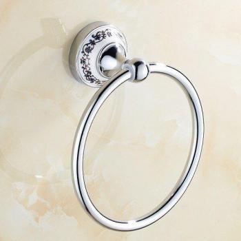 Round Wall-Mounted Towel Ring