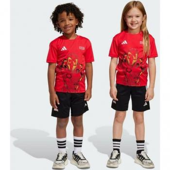 Adidas Sportswear Iron-Man-Marvel-Jogginganzug für Kinder