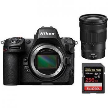 Nikon Z8 Kit Complet Z 24-120mm f4 S et Carte SanDisk 256 Go UHS-II