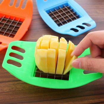 17cm x 9.7cm Stainless Steel Vegetable Slicer Random Color