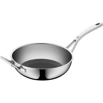 WMF Profi Resist Wok, Acero Cromado, 28 cm