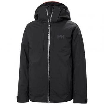 Veste Helly Hansen Alpha RECCO noire 164/14 pour enfant