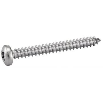 Vis inox A2 tête cylindrique large 3,5x32 mm