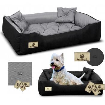 Prestige Paw Haven Waterproof Dog Bed – Extra Large (XL) – Battleship Grey