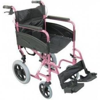 Compact Pink Wheelchair 390682
