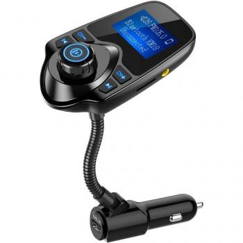 Bluetooth Auto Radio Adapter met FM-zender en 1,44 inch Scherm