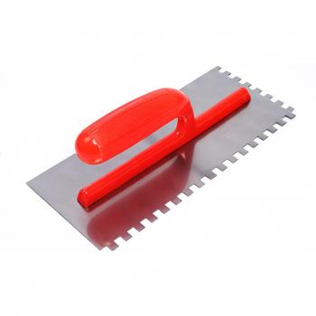 Stainless Steel Notched Trowel for Wall and Floor
