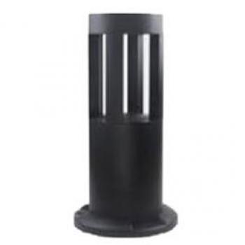 Lampada da Terra IP65 Segnapasso Giardino 12W ES59 Alluminio Vetro Nero Bianco Caldo