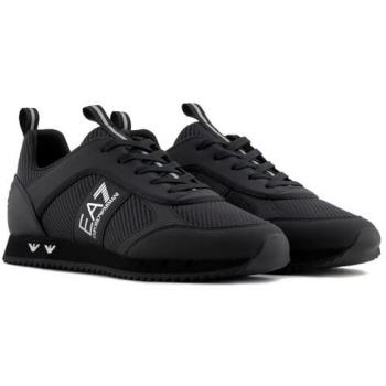 Ea7 Chaussures de Sport Noires Carbon pour Hommes