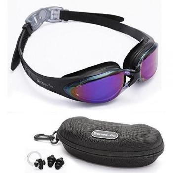Gafas de Agua BEZZEE PRO con Puente Nasal y Correa de Silicona