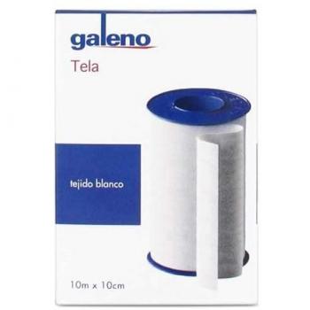 Esparadrapo Hipoalergénico de Tela Blanco 10 m x 10 cm Galeno