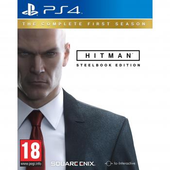 Hitman Steelbook Sony Play Station 4 PS4 With Slip Case