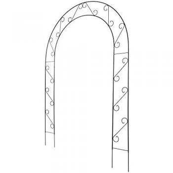 Pergola Kadax per piante rampicanti in acciaio 240 cm