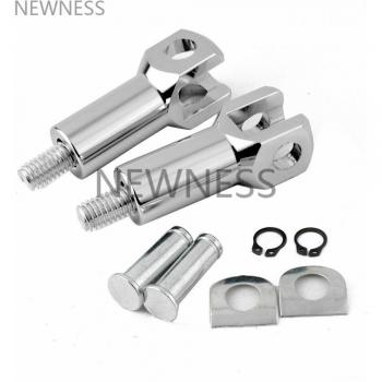 Rear Passenger Foot Peg Support Mount Clevis Kit for Harley Softail Fat Boy 2000-2006