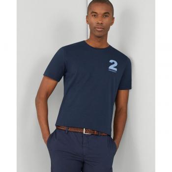 Top Masculino Hackett Lo – Camiseta N.º 7 en Azul