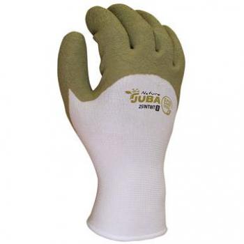 Guante de trabajo de poliéster y algodón con látex rugoso invierno talla 7