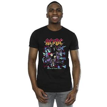 AcDc T-Shirt Blow Up Your Video a Maniche Lunghe