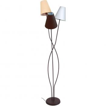 Lampadaire TOSEL LILLE multicolore 3 ampoules H 168 cm L 40 cm P 40 cm