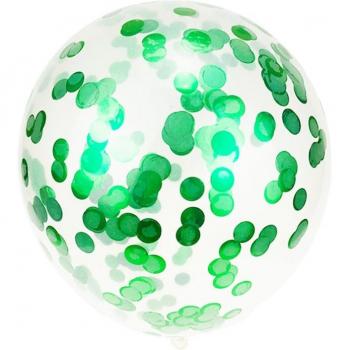 Globo de fiesta transparente con lentejuelas, 5 uds., 12 pulgadas