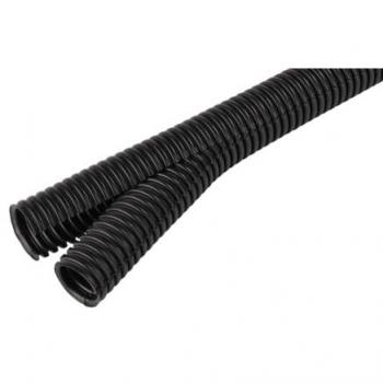Buis à usage extérieur UV‑résistant 20 mm – Noir, rouleau de 10 m