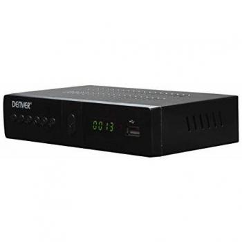 Denver DVBS-205HD HDTV Receiver mit HDMI, Scart und USB-Port, schwarz