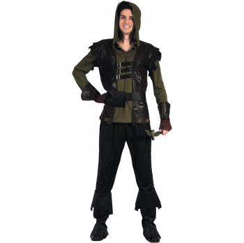 Mittelalterlicher Bogenschütze Herrenkostüm (L) – KARNEVAL-MEGASTORE Braun