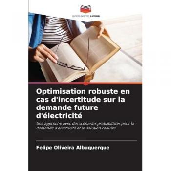 Oliveira Albuquerque, Felipe: Optimisation robuste en cas d'incertitude sur la demande future d'électricité