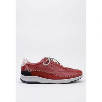 Fluchos F0798 Herren Halbschuhe Rot