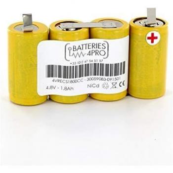 Batteria 1.8 Ah 4.8v per Karcher K50 Vuoto 6006-4