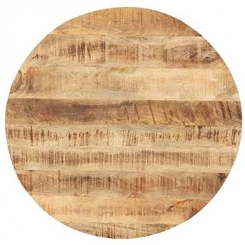 Solid Mango Wood Round Table Top 70 cm