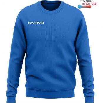 Sweatshirt Fleece Givova One Bleu S unisex