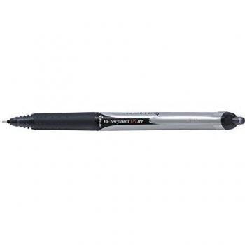 Pilot Hi-Tecpoint V5 RT Black Rollerball Pen Trio