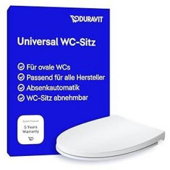 Sedile WC Universale con Doppio Meccanismo Duravit