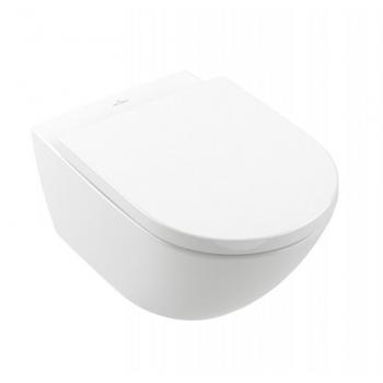 Villeroy und Boch Subway 3.0 Combi Pack-Wand-WC 4670TS01 TwistFlush, mit WC-Sitz, weiß