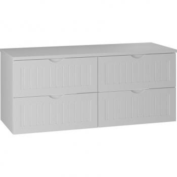 Meuble Lavabo 120 cm – Sous-Vasque Soline Blanc
