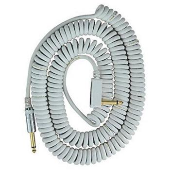 Vox VCC090WH High Quality Coiled Cable 29.5 ft with Mesh bag