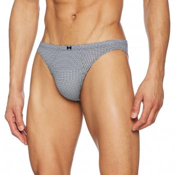 HOM Taj Micro Briefs, Braguita para Hombre, Azul, Grande