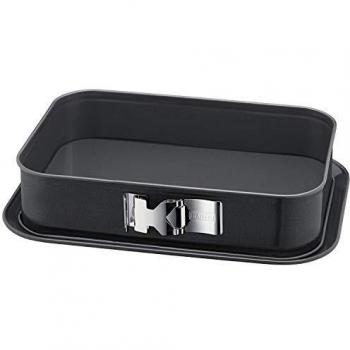 LA FORME Springform eckig La Forme Plus 36x24cm grau