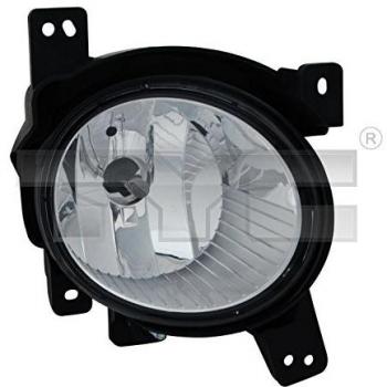 Fog Light 19-11041-01-2 TYC Pair for Hyundai Santa Fe II