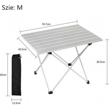 Mini Portable Camping Table with Aluminum Alloy Frame