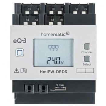 Homematic IP Wired 3-fach-Dimmaktor HmIPW-DRD3