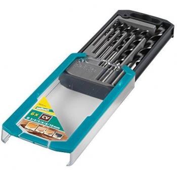 WolfCraft Brocas Espirales 2K en Caja Plástica