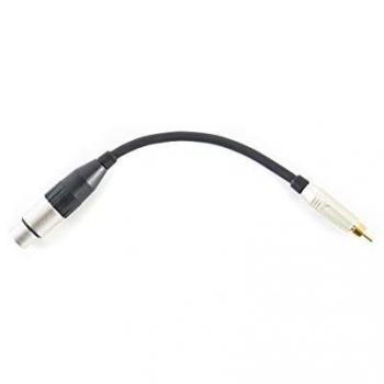 MUSIC STORE Audio-Adapterkabel XLR auf Cinch 0,2 m