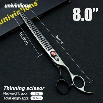 Univinlions 8 Dog Cat Grooming Shear