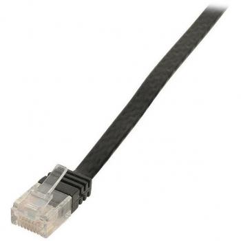 Schwarzes Cat 6 Flat‑Patchkabel 5 m – Good Connections®