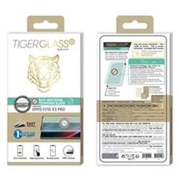 Verre de Protection Antibactérien Tiger Glass Plus pour Oppo Find X3 Pro