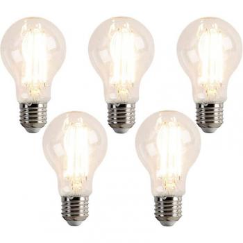 LUEDD CozyLight 5‑Pack E27 Dimmable LED A60 7W 780 lm 2700K